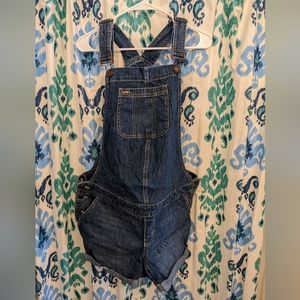 Gap maternity overall shorts